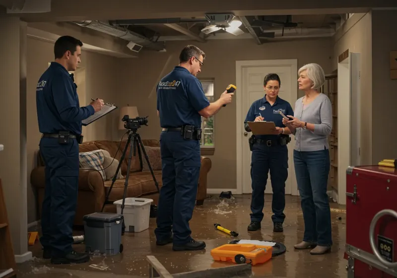 Water Damage Assessment and Insurance Documentation process in Guilford County, NC