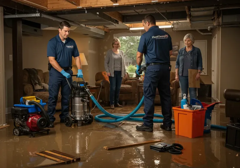 Basement Water Extraction and Removal Techniques process in Guilford County, NC