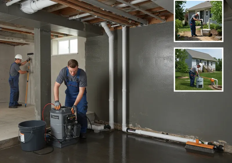 Basement Waterproofing and Flood Prevention process in Guilford County, NC